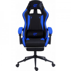 Огляд Крісло ігрове GT Racer X-2324 Black/Blue (X-2324 Fabric Black/Blue): характеристики, відгуки, ціни.