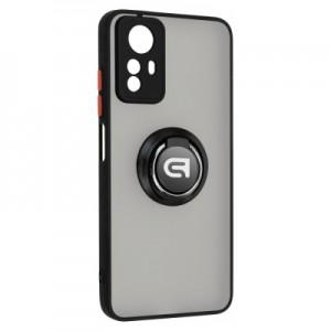 Чохол до мобільного телефона Armorstandart Frosted Matte Ring Xiaomi Redmi Note 12s 4G Black (ARM68898)