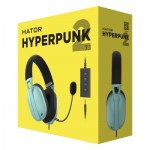 Огляд Навушники Hator Hyperpunk 2 USB 7.1 Black/Mint (HTA-848): характеристики, відгуки, ціни.