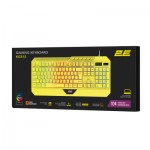 Огляд Клавіатура 2E Gaming KG315 RGB USB UA Yellow (2E-KG315UYW): характеристики, відгуки, ціни.