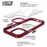 Огляд Чохол до мобільного телефона Armorstandart UNIT2 Apple iPhone 15 Pro Marsala (ARM69985): характеристики, відгуки, ціни.