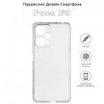 Огляд Чохол до мобільного телефона BeCover Poco F5 Transparancy (709804): характеристики, відгуки, ціни.