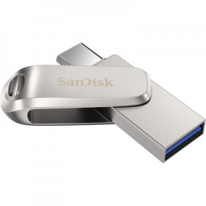 Огляд USB флеш накопичувач SanDisk 64GB Dual Drive Luxe USB 3.1 + Type-C (SDDDC4-064G-G46): характеристики, відгуки, ціни.