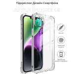 Огляд Чохол до мобільного телефона BeCover Apple iPhone 15 Clear (710079): характеристики, відгуки, ціни.