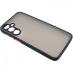 Огляд Чохол до мобільного телефона Dengos Matte Samsung Galaxy S23 FE (black) (DG-TPU-MATT-131): характеристики, відгуки, ціни.