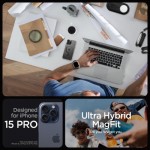 Огляд Чохол до мобільного телефона Spigen Apple iPhone 15 Pro Ultra Hybrid MagFit Carbon Fiber (ACS06717): характеристики, відгуки, ціни.