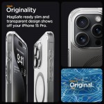 Огляд Чохол до мобільного телефона Spigen Apple iPhone 15 Pro Ultra Hybrid MagFit Carbon Fiber (ACS06717): характеристики, відгуки, ціни.