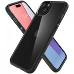 Огляд Чохол до мобільного телефона Spigen Apple iPhone 15 Ultra Hybrid Matte Black (ACS06799): характеристики, відгуки, ціни.
