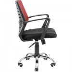 Огляд Офісне крісло Richman Флеш Ю Хром М-1 (Tilt) Сітка чорна + червона (ADD0003097): характеристики, відгуки, ціни.