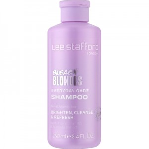 Огляд Шампунь Lee Stafford Bleach Blondes Everyday Care Shampoo Щоденний для освітленого волосся 250 мл (5060282705654): характеристики, відгуки, ціни.