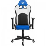 Огляд Крісло ігрове GT Racer X-5813 Black/Blue/White: характеристики, відгуки, ціни.