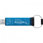 Огляд USB флеш накопичувач Kingston 64GB IronKey Keypad 200 AES-256 Encrypted Blue USB 3.2 (IKKP200/64GB): характеристики, відгуки, ціни.