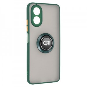Чохол до мобільного телефона Armorstandart Frosted Matte Ring OPPO A18 4G / A38 4G Dark Green (ARM72700)