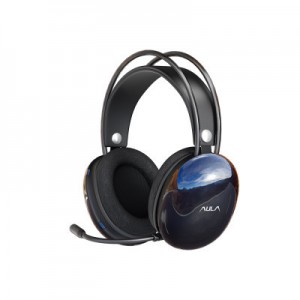 Огляд Навушники Aula S505 RGB Transparent Gaming Headset Black (6948391235479): характеристики, відгуки, ціни.