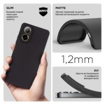 Огляд Чохол до мобільного телефона Armorstandart Matte Slim Fit Realme C67 4G Camera cover Black (ARM73856): характеристики, відгуки, ціни.