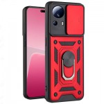 Огляд Чохол до мобільного телефона BeCover Military Xiaomi 13 Lite Red (710570): характеристики, відгуки, ціни.