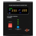 Огляд Пристрій безперебійного живлення LogicPower LPY- PSW-1500VA+ (1050W) (22872): характеристики, відгуки, ціни.