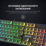 Огляд Клавіатура GamePro MK85R Red Switch RGB USB Black (MK85R): характеристики, відгуки, ціни.