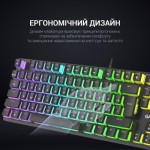 Огляд Клавіатура GamePro MK85R Red Switch RGB USB Black (MK85R): характеристики, відгуки, ціни.