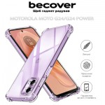 Огляд Чохол до мобільного телефона BeCover Anti-Shock Motorola Moto G24/G24 Power Clear (710720): характеристики, відгуки, ціни.