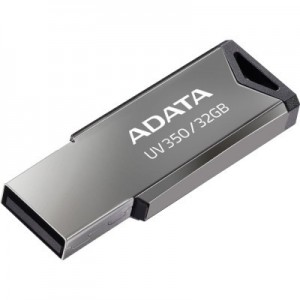 Огляд USB флеш накопичувач ADATA 32GB UV350 Metallic USB 3.2 (AUV350-32G-RBK): характеристики, відгуки, ціни.
