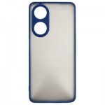Огляд Чохол до мобільного телефона Dengos Kit for OPPO A98 5G case + glass (Blue) (DG-KM-39): характеристики, відгуки, ціни.
