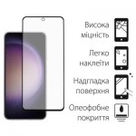 Огляд Чохол до мобільного телефона Dengos Kit for Samsung Galaxy S23 FE case + glass (Black) (DG-KM-11): характеристики, відгуки, ціни.
