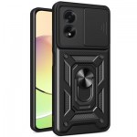 Огляд Чохол до мобільного телефона BeCover Military Oppo A18 Black (710712): характеристики, відгуки, ціни.