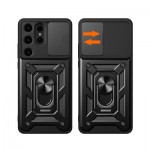 Огляд Чохол до мобільного телефона BeCover Military Samsung Galaxy S24 Ultra SM-S928 Black (710683): характеристики, відгуки, ціни.