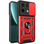 Огляд Чохол до мобільного телефона BeCover Military Xiaomi Redmi Note 13 Pro 4G Red (711027): характеристики, відгуки, ціни.