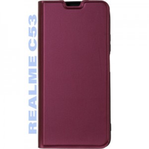 Чохол до мобільного телефона BeCover Exclusive New Style Realme C53 Red Wine (711203)