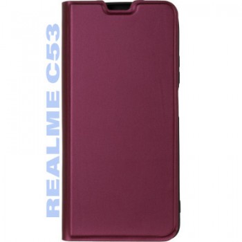Чохол до мобільного телефона BeCover Exclusive New Style Realme C53 Red Wine (711203)