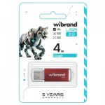 Огляд USB флеш накопичувач Wibrand 4GB Cougar Red USB 2.0 (WI2.0/CU4P1R): характеристики, відгуки, ціни.