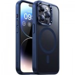Огляд Чохол до мобільного телефона Benks MagClap Mist Protective Blue for iPhone 15 Pro (1248533): характеристики, відгуки, ціни.