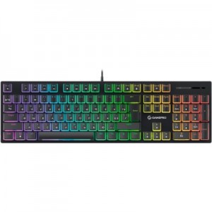 Клавіатура GamePro MK85B Blue Switch RGB USB Black (MK85B)