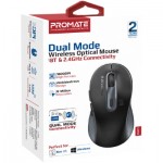 Огляд Мишка Promate Ken Wireless/Bluetooth Black (ken.black): характеристики, відгуки, ціни.