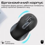 Огляд Мишка Promate Ken Wireless/Bluetooth Black (ken.black): характеристики, відгуки, ціни.