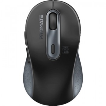 Мишка Promate Ken Wireless/Bluetooth Black (ken.black)