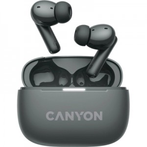 Навушники Canyon TWS-10 OnGo ANC ENC Graphite (CNS-TWS10B)