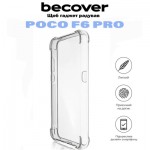 Огляд Чохол до мобільного телефона BeCover Anti-Shock Poco F6 Pro Clear (710850): характеристики, відгуки, ціни.