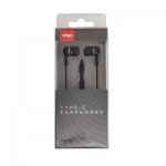 Огляд Навушники Ergo VM-735 Type-C Earphones Black (VM-735K): характеристики, відгуки, ціни.