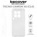 Огляд Чохол до мобільного телефона BeCover Tecno Camon 30 (CL6) Transparancy (711779): характеристики, відгуки, ціни.
