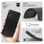 Огляд Чохол до мобільного телефона Armorstandart Matte Slim Fit ZTE Blade A34 Camera cover Black (ARM78939): характеристики, відгуки, ціни.