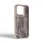 Огляд Чохол до мобільного телефона Harder Lizard Apple iPhone 15 Pro Grey (ARM76872): характеристики, відгуки, ціни.