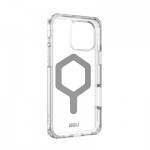 Огляд Чохол до мобільного телефона UAG iPhone 16 Pro Max Plyo Magsafe Ice/Silver (114481114333): характеристики, відгуки, ціни.