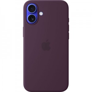 Чохол до мобільного телефона Apple iPhone 16 Plus Silicone Case with MagSafe - Plum (MYYD3ZM/A)