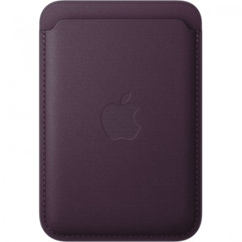 Чохол до мобільного телефона Apple iPhone FineWoven Wallet with MagSafe - Blackberry (MA7A4ZM/A)