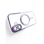 Огляд Чохол до мобільного телефона BeCover TPU Chrome Case (MagSafe) для Apple iPhone 16 Plus Purple (712079): характеристики, відгуки, ціни.
