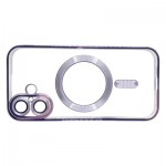 Огляд Чохол до мобільного телефона BeCover TPU Chrome Case (MagSafe) для Apple iPhone 16 Plus Purple (712079): характеристики, відгуки, ціни.