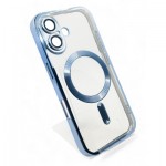 Огляд Чохол до мобільного телефона BeCover TPU Chrome Case (MagSafe) для Apple iPhone 16 Plus Sierra Blue (712077): характеристики, відгуки, ціни.